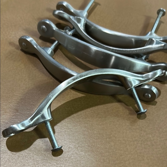 5 Stainless Steel handle pulls knobs - Picture 2 of 5